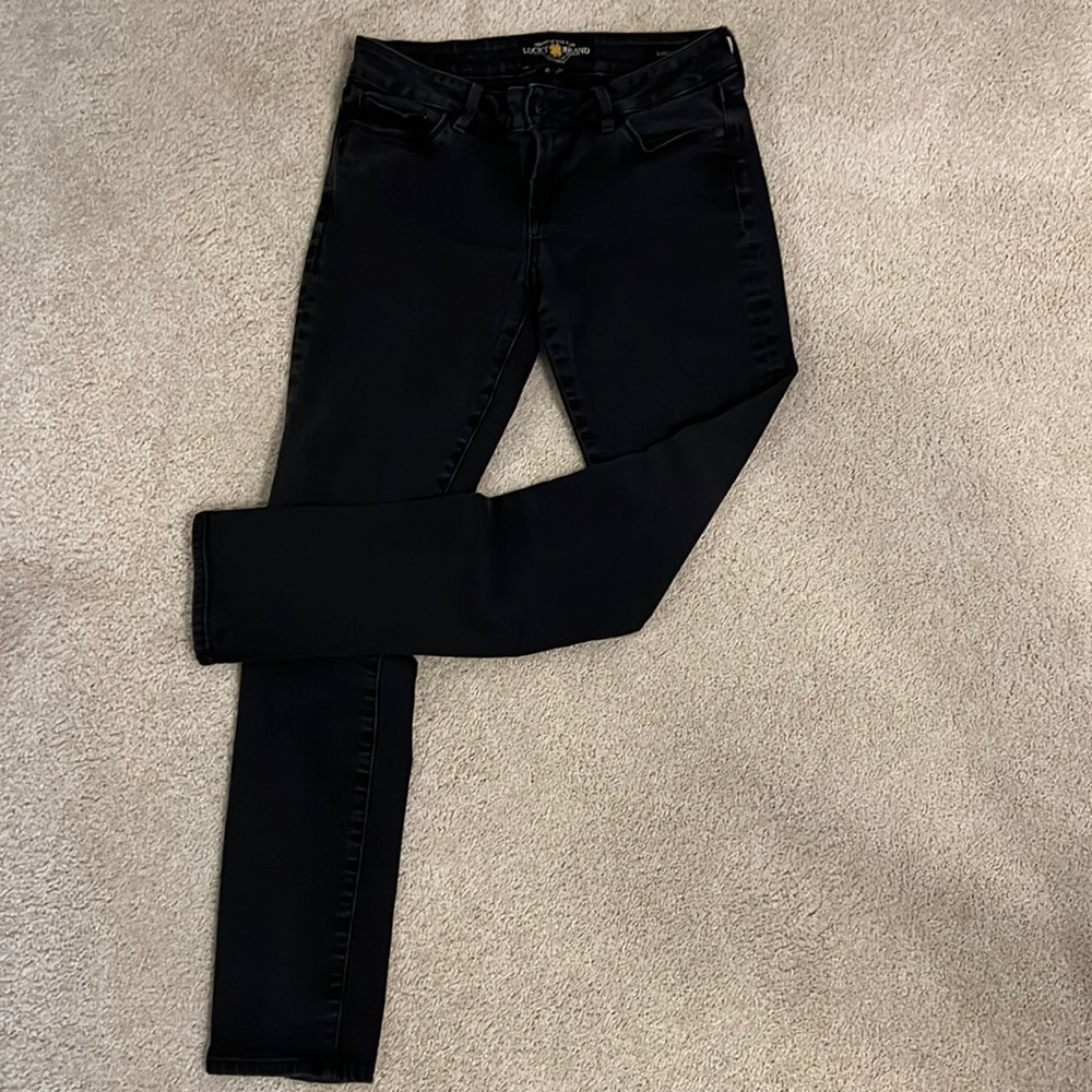 Lucky Brand 🍀 Lolita Skinny Black Jean Stretch